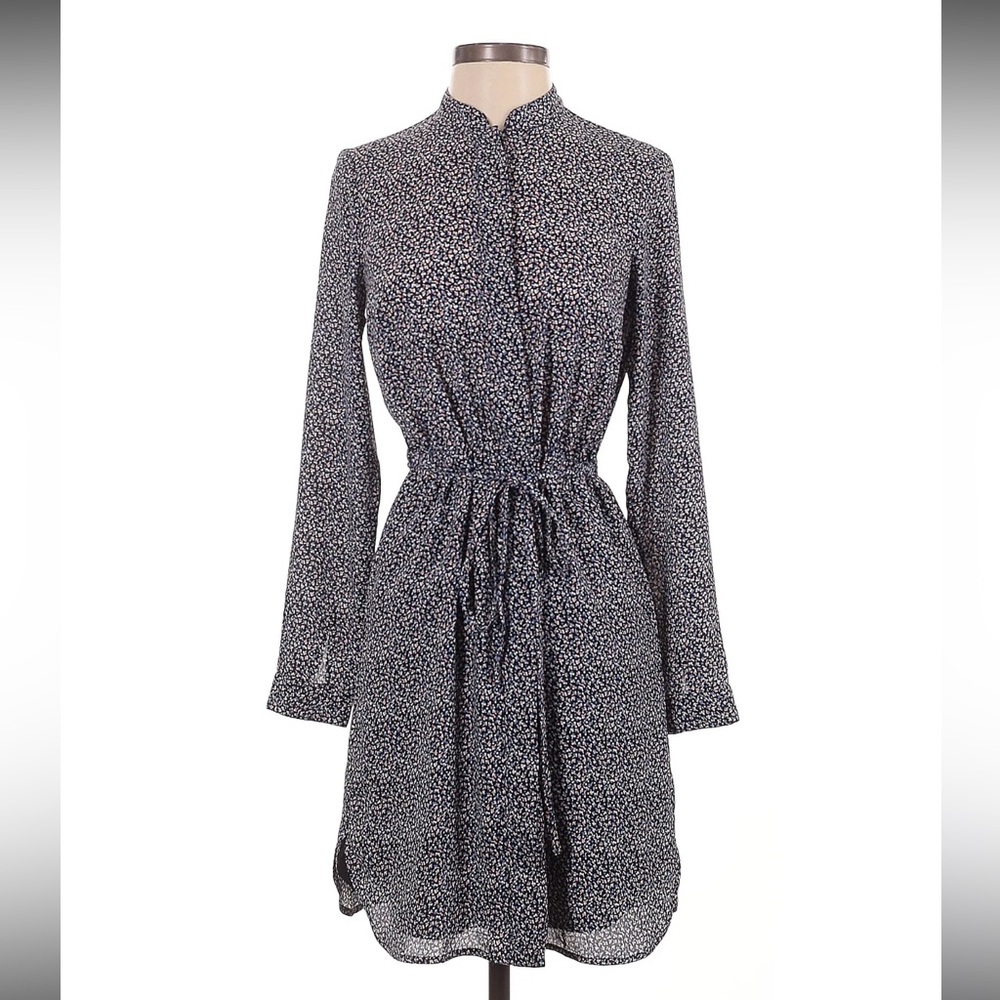 Ann Taylor Floral Shirt Dress, Size XS